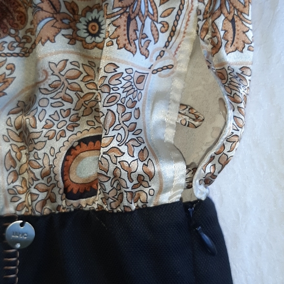 NWT LIU JO Silk Blouson Dress - Picture 4 of 4